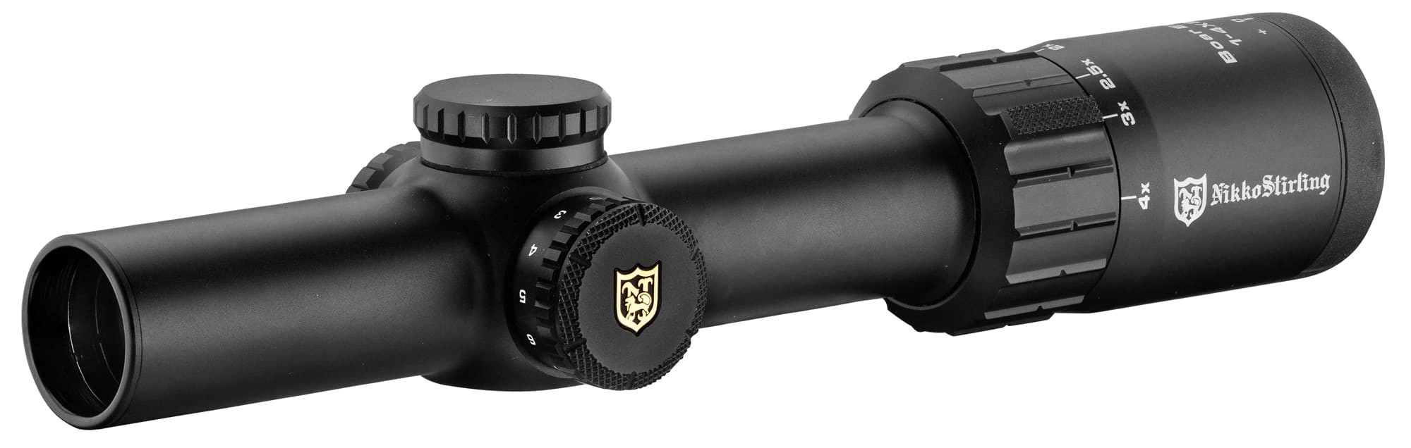 Lunette de battue Nikko Stirling Boar Eater 1-4x24, MADE IN CHASSE - Equipements de chasse