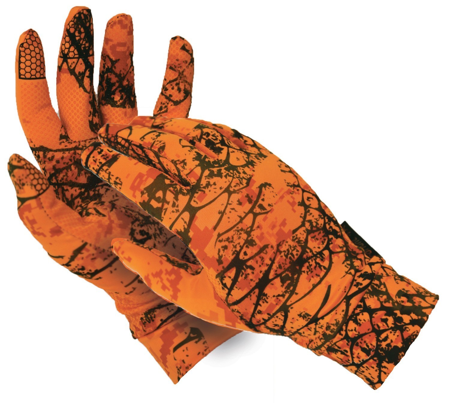 Gants tactiles ProHunt - Snake Blaze, Orange, MADE IN CHASSE - Equipements de chasse