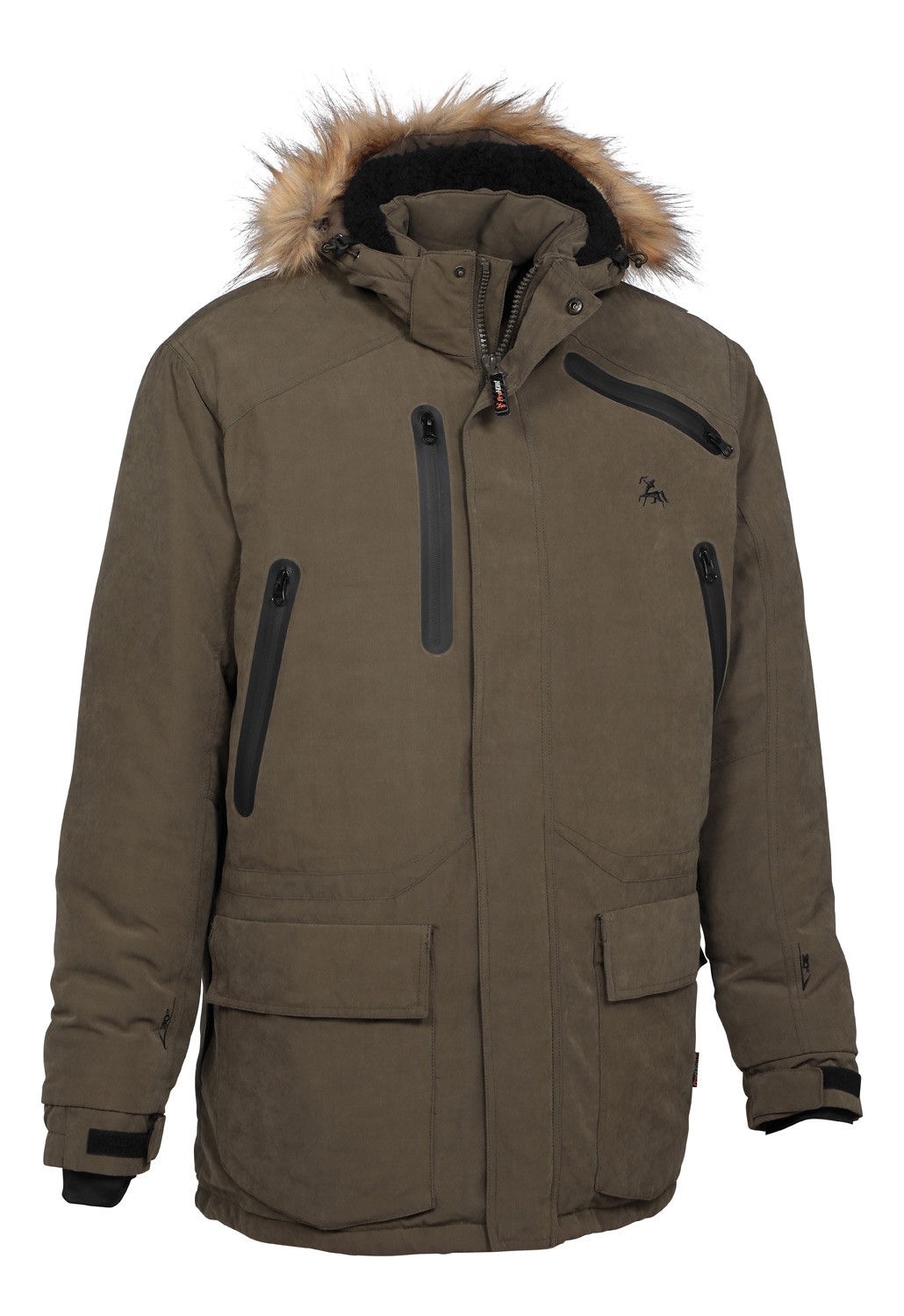 Veste de chasse ProHunt Marco Polo / Kaki, Vert, Taille S, MADE IN CHASSE - Equipements de chasse