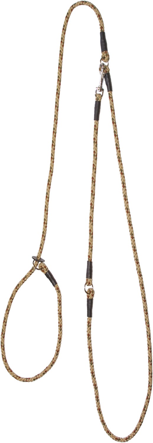 Laisse-lasso baudrier en tresse, Beige, MADE IN CHASSE - Equipements de chasse
