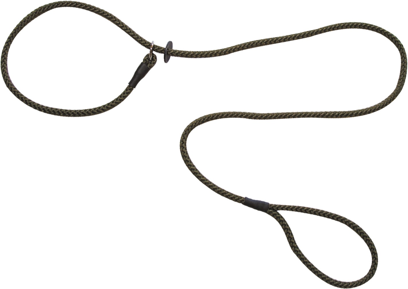 Laisse-lasso en tresse, Vert, MADE IN CHASSE - Equipements de chasse