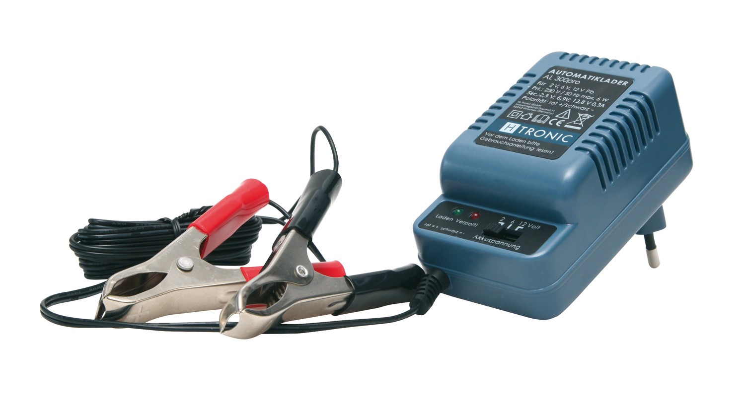 Chargeur de batterie 6 V / 12 V pour agrainoirs automatiques, MADE IN CHASSE - Equipements de chasse