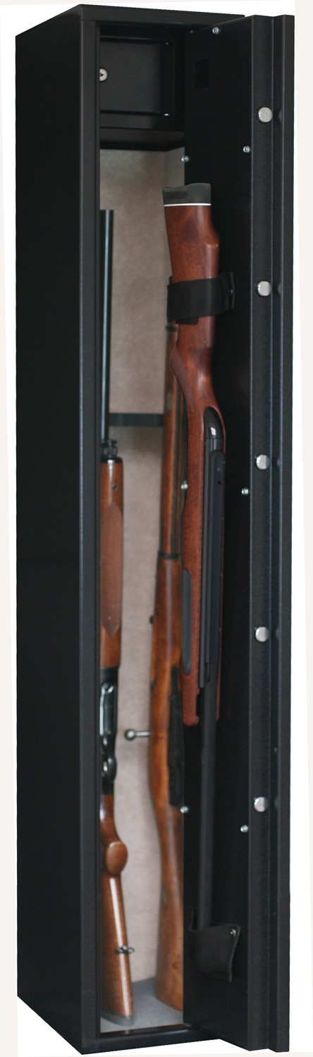 Armoire forte Infac Sentinel SD5 / 5 armes + coffre intérieur, MADE IN CHASSE - Equipements de chasse