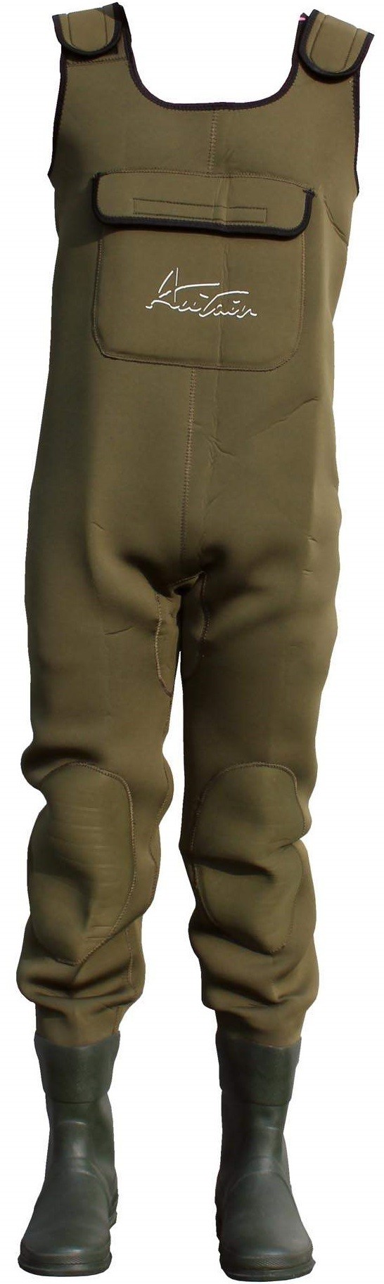 Waders néoprène DuckLand, Vert, Taille 40 / 41, MADE IN CHASSE - Equipements de chasse