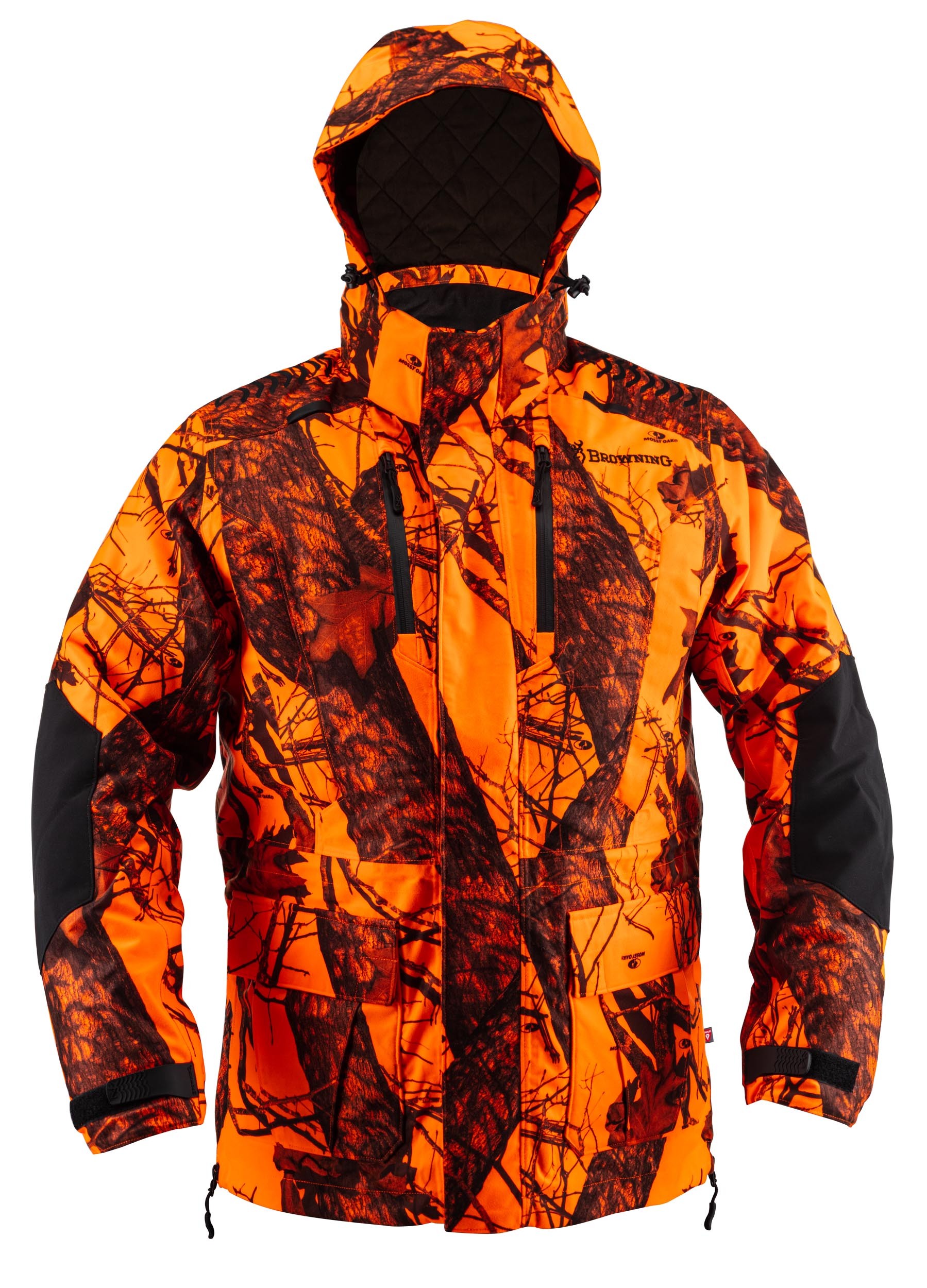 Veste de chasse Browning XPO Pro RF Blaze Orange, Orange, Taille S, MADE IN CHASSE - Equipements de chasse