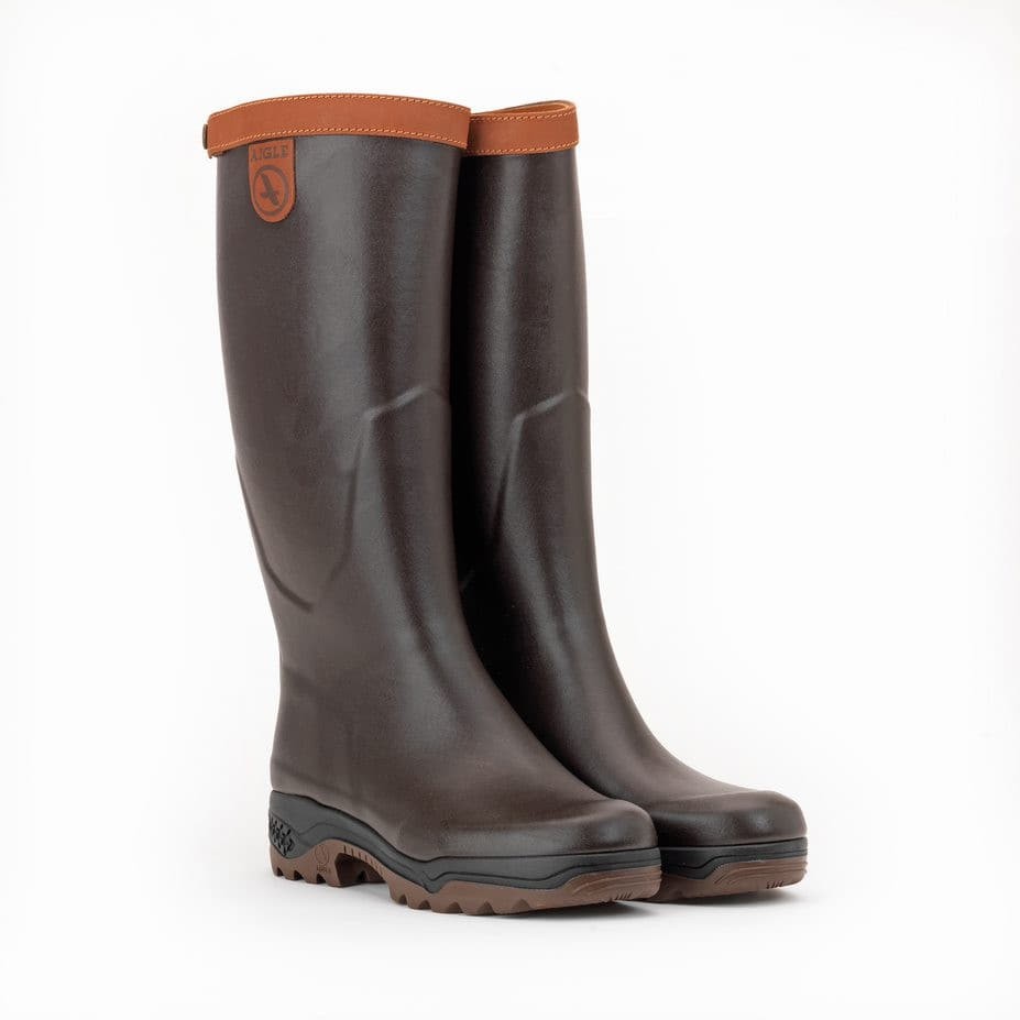 Bottes de chasse Aigle Parcours 2 Signature Classique, Marron, Taille 40, MADE IN CHASSE - Equipements de chasse