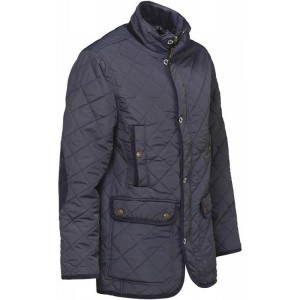 Veste matelassée Percussion Stalion - Marine, Bleu, Taille M, MADE IN CHASSE - Equipements de chasse
